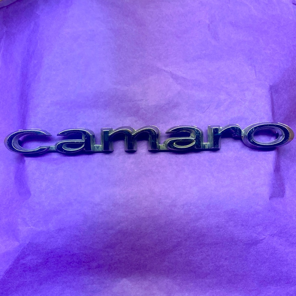 Chevrolet Camaro badge 1967